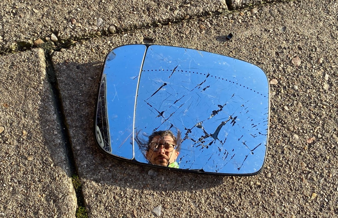 Broken Wing Mirror