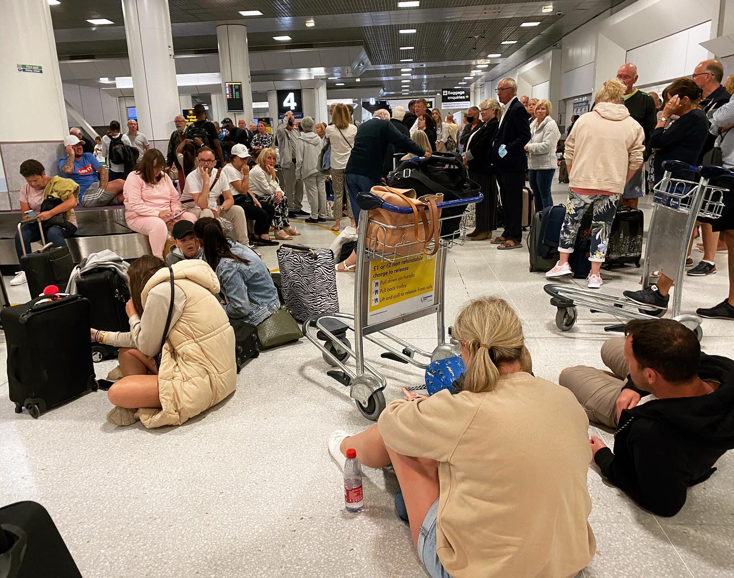 Manchester Airport Baggage Chaos